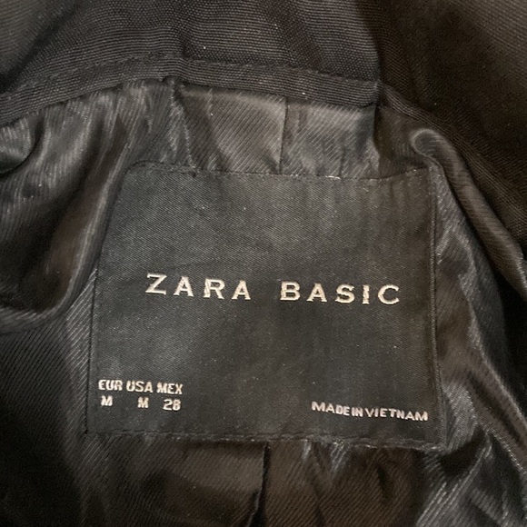 Zara Basic black jacket - Picture 3 of 4